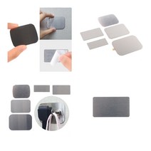 어썸인터내셔널 1P 부착식 원형 철판 중형 51X27MM 붙이는자석패드 자석판촉물, 65x45mm