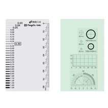 에스케이 휴대용 투명 크랙게이지 일본정품 SK 균열폭진행측정기 CM-CKD 크랙스켈 크랙측정 균열자 토탈공구