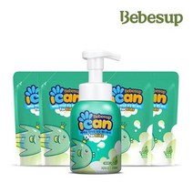베베숲 베베숲 아이캔 핸드워시 메론향 용기1+리필4, 단일옵션