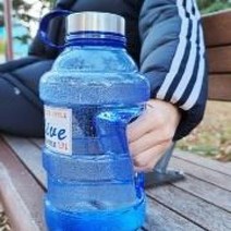 대용량 헬스 생수 물병 2L 물통 캠핑 스포 츠 플라스틱 휴대용 보틀 어린이 텀블러, 단품, 단품