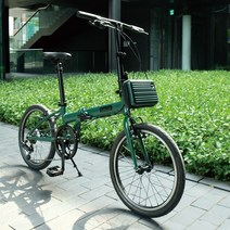 NEW 지오닉스스포츠 비엘티엔 접이식자전거 롤로 미니벨로, 포레스트 그린, 택배배송 (일부 셀프조립 필요)