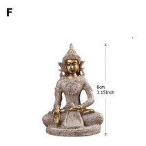 금토끼 부처님 동상 큰 태국 buda 부처님 조각 녹색 수지 손으로 만든 불교 힌두교, f