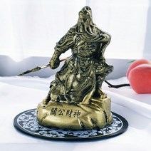 [친집선]천하의명장 청룡언월도 들고있는 관우 관운장 관우상 피규어 장식품