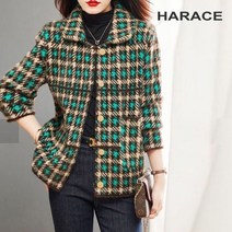헤레이스 루시체크자켓 YMSH22FW376