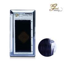 LP 래쉬포인트 스모키 플랫래쉬 속눈썹 연장 재료 도매, 9mm, C컬-0.15