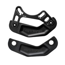 체인 가이드 2022 ryet mtb 배쉬 가드 자전거 산악 자전거 안정제 링 호환, 34-36t 블랙