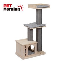펫모닝 원목 사각기둥 캣타워 - PMC-6515