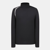 [테일러메이드]22FW 남성 라인 배색 베이스레이어 하이넥 티셔츠 TMTHL3146-199