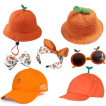 제주감귤모자 오렌지 라탄 밀짚 귤 삔 머리띠 가방 안경 여성 남자 벙거지 모자