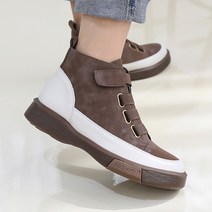 제이슈 소가죽 플린 하이탑 스니커즈 3.5cm