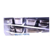 고시원 옥탑방 스텐반찬용기 원형3호 2개 미니투룸 된장통 찬통 파스타보관통 튼튼한 젓갈통 스텐밀폐용기, 메탈락 원형3호