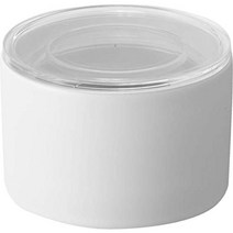 Yamazaki Business (Yamazaki) 도자기 캐니스터 S- 흰색 약 W10.5xD10.5xH7CM 타워 마이크로파 오븐지지 스태킹 용기 5114, 1개