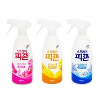 피죤 스프레이형 섬유탈취제 490ml 땀냄새 옷 정전기방지, 옐로우미모사490ml