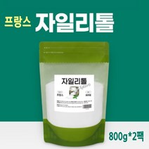 프랑스 자일리톨 가루 100% 설탕 대체 천연당 자일리톨크리스탈 분말 파우더 효능, 2팩, 800g