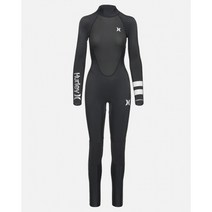 헐리 웻슈트 퓨전 3/2mm 백집 서핑슈트 여성용 잠수복, 10