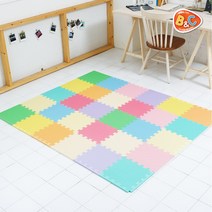 푹신푹신 퍼즐매트 EVA 층간소음방지, 무지(10매)