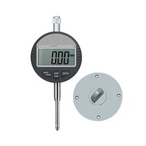 AUTOUTLET 디지털 다이얼 게이지 인디케이터 001mm 00005 '범위 DTI 254mm 1' 클럭 고정밀 측정 산업용 알루미늄 합금