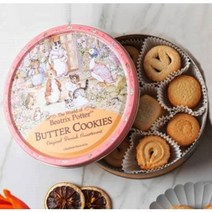 피터래빗 틴케이스 쿠키 과자 선물 세트 어린이 간식 손님접대 454g, 1개