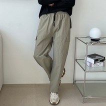 이지핏 남자 바스락 나일론 카고바지 일자 세미 와이드팬츠 바스락카고바지 아노락카고바지 남자바스락바지 남성카고팬츠 20대세미와이드팬츠 남성일자카고바지 남자나일론바지 나일론와이드팬츠 데일리룩 아메카지룩 원마일웨어