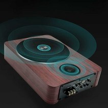 서브우퍼 차량 튜닝 슬림 사운드 특수 시트 스피커, 12V8인치 차량 전용+블루투스