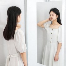 붙이는 거울 시트지 원룸 자취방 전신 거울 유치원 어린이집 반사 미러 필름 안깨지는 거울, 60x60