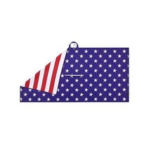LRD 골프 타월 가방용 카라비너 클립이 있는 초대형 극세사 Old Glory, 40