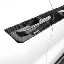 더블랙 4세대 카니발 KA4 튜닝 용품 도어손잡이 도어컵 외캐치 커버 카본 몰딩, 도어손잡이 5P-유광카본