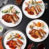 [푸라닭] 닭다리살 스테이크 130g 4종 4팩, 매콤악마 4팩, 4개