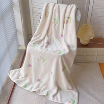 나리네잡화점 귀여운 싱글 숄 담요 컬러