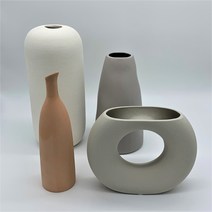 오브제 도자기화병 빈티지오브제 이케바나화병, D. 오렌지화병타입
