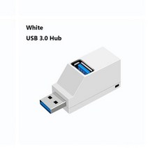 유무선공유기 허브 usb허브 RYRA-USB 허브 USB 3.0 2.0 멀티 분배기 어댑터 미니 3 포트 고속 Hab Usb3.0 p, 02 02