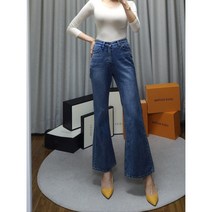 부츠컷 웜진 1col 데님 팬츠 키큰여자 바지 쇼핑몰