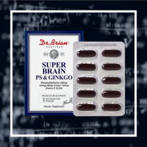 포스파티딜세린 & 징코 두뇌영양제 1200mg x 30캡슐