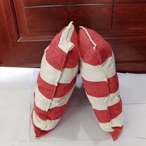 흔들 정원 의자 팬션 공중 조립식 지붕 테라스 라탄 전원주택 소파 카페 옥상 발코니 천장, 단독 쿠션 한 쌍 랜덤