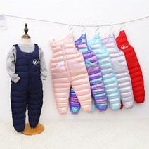 아동 유아 남아 블링블링 펄 유광 여아 눈썰매복 스키복 우주복 멜빵