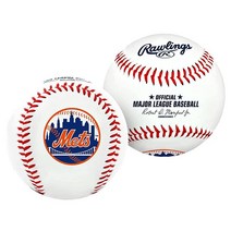 Rawlings MLB LA 다저스 야구공 화이트, New York Mets