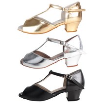 무용과헬스그리고수영 성인용 댄스화 D2 4cm통굽, 흑, 250