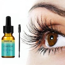 TRSTAY 눈썹 성장 세럼 에센셜 오일 속눈썹 에센스 피마자 수염, [04] 50ml