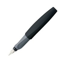 일본발송 펠리칸 만년필 F 파인 포인트 펄 트위스트 이중 사용, F 細字, black