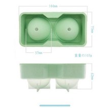 하이볼 얼음틀 온더락 얼음 아이스 볼 메이커 실리콘 3D 큰 대형 라운드 구 Hgh 공 모양 큐브 금형 트레이 위스키, Old 2 ball