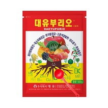 대유 부리오 500g 인산 칼슘 웃자람억제 열매영양제 + 계량스푼