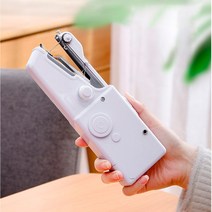 수선비절약 가정용 바지 수선 핸드 미니 미싱기 자동초보재봉틀, 핸드미싱기