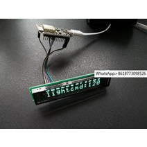 글꼴 라이브러리가 있는 VFD 디스플레이 화면 도트 매트릭스 12 비트 SPI 인터페이스 정보