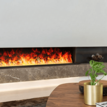 벽난로 화목난로 난로 인테리어 가정용 불멍 실내, 커스텀 사이즈 AI 사운드 컨트롤 [고객센터 연락 가능