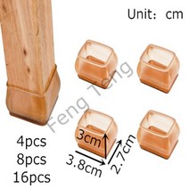 바닥 보양재 보양제 보온재 비닐 보양지16pcs 실리콘 바닥 보호대 패드 의자 다리 모자 대변 테이블 발 먼, 03 3_01 4pcs