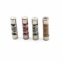 6x25MM 모래 세라믹 튜브 퓨즈 10개 0.5 1 2 3 4 5 6 8 13 15 16 20 25 30 A RO57, 05 4A 10pcs