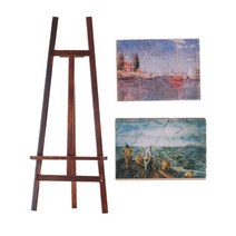 이젤 미술 삼각대 그림 화가 세트 아티스트 스탠드 앰프 사진 미니 아티스트 웨딩 테이블 카드 스탠드 디스플레이 홀더 장식