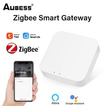 복합가스측정기 가스감지기 휴대용 Tuya-Zigbee 스마트 공기 품질 모니터 CO2 온도 습도 측정기 VOC HCHO PM2.5 가스 감지기 자동화 알람 Dector, [05] 1gateway