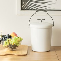 32cm 대형 음식물쓰레기통 8.5리터 내통 뚜껑포함, 1개