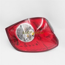 Chevrolet captiva 2008-2014 용 리어 범퍼 테일 라이트 어셈블리 테일 램프 리어 브레이크 스톱 테일 라이트 테일 램프 (전구 포함), 08-10, 왼쪽 1pcs